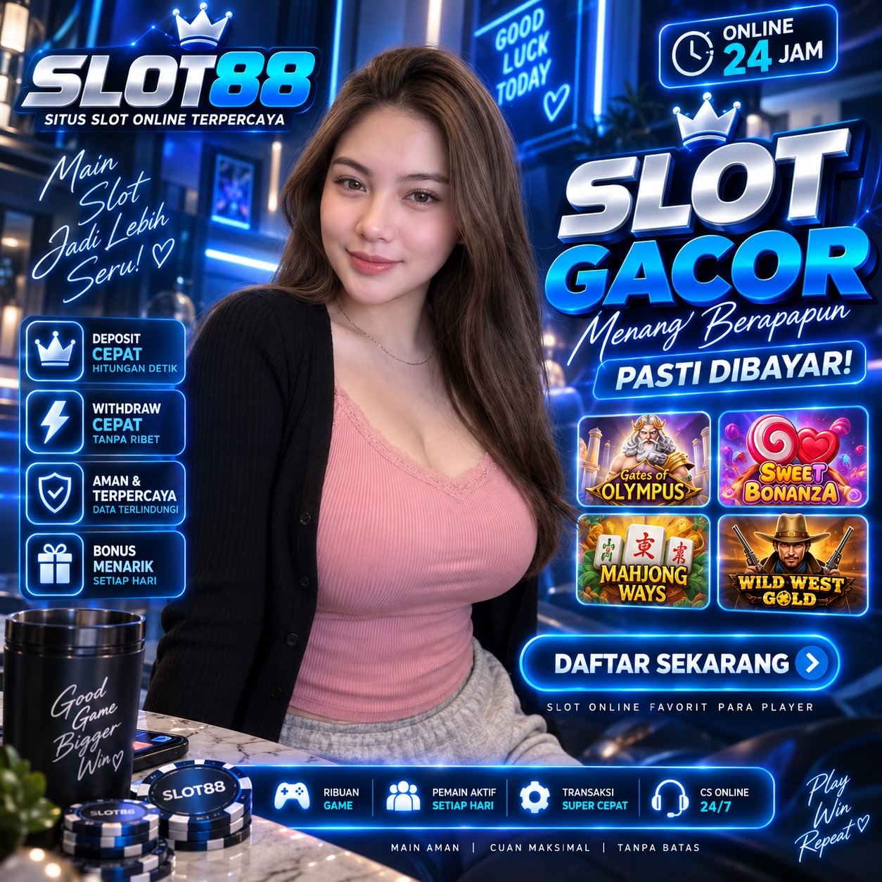 Tiger186 Link Slot Online Gacor Terpercaya Indonesia